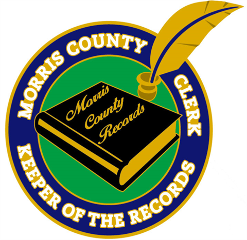 Morris County Clerk pin graphic